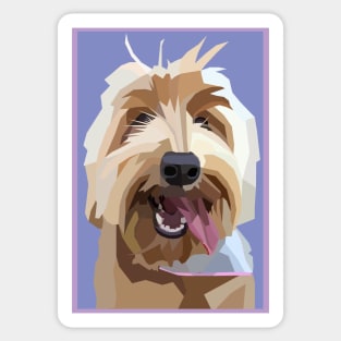 Super Cute Dog Australian Labradoodle Sticker